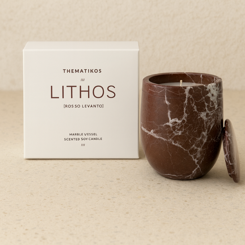 Rosso Levanto Candle //Thematikos