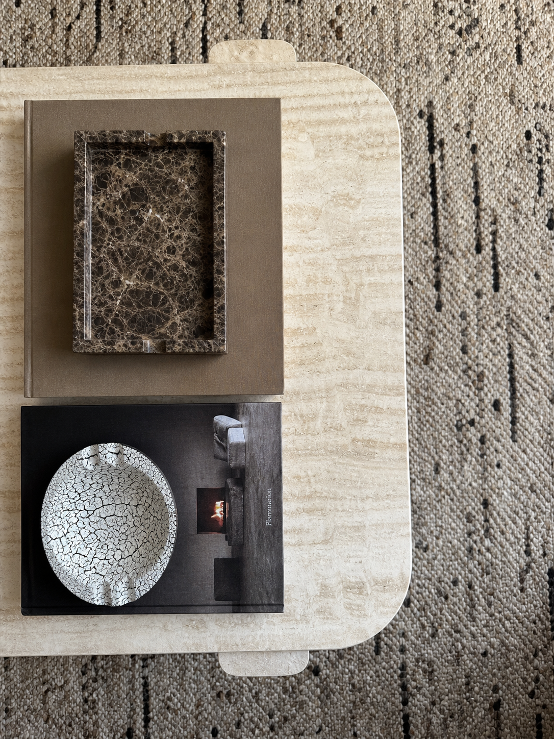 Dark Emperador Marble Tray