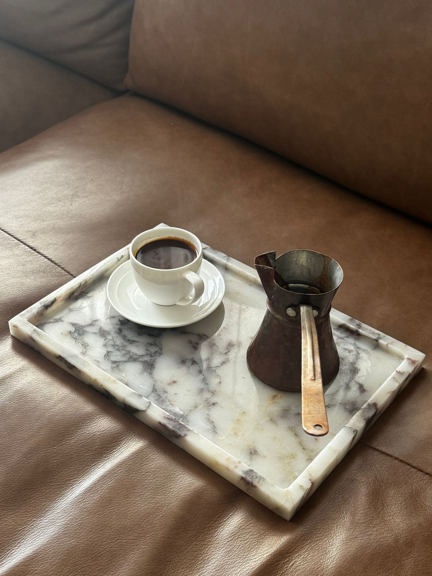 Calacatta Viola Marble Tray