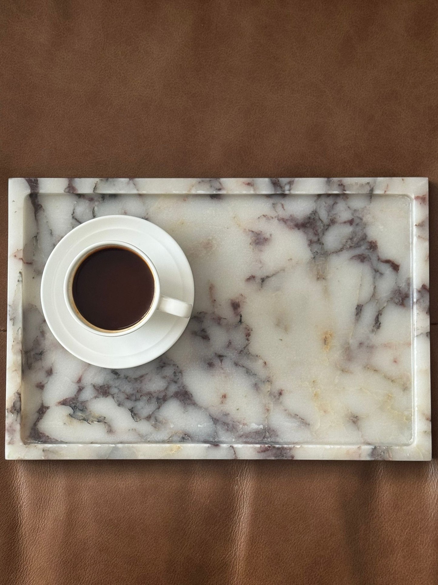 Calacatta Viola Marble Tray