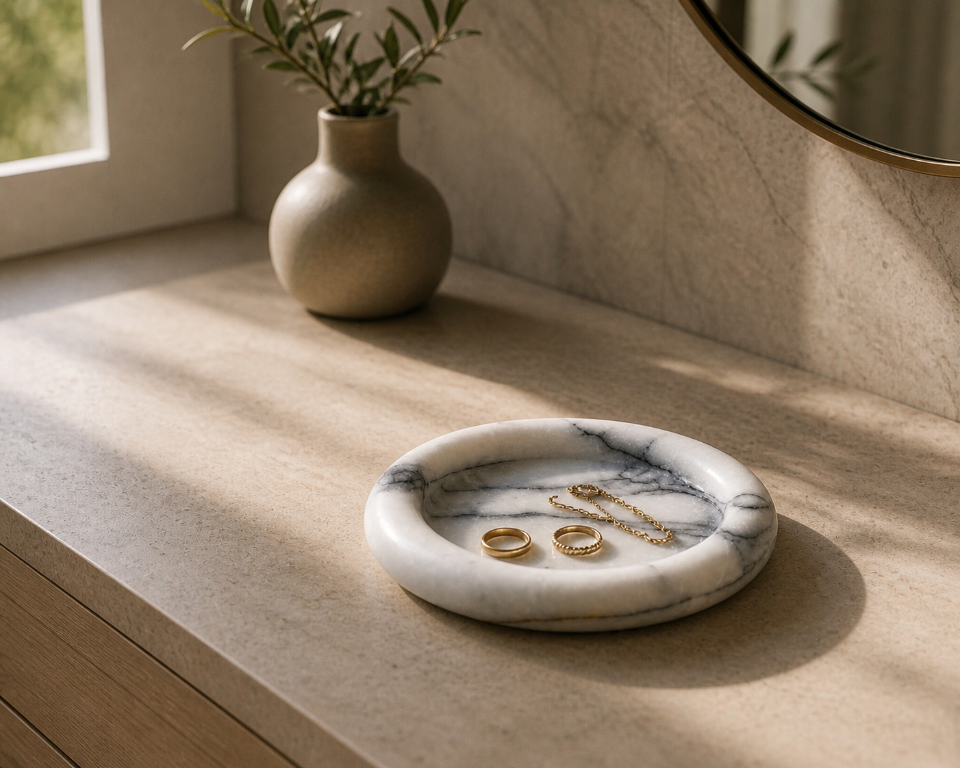 New York Marble Dish
