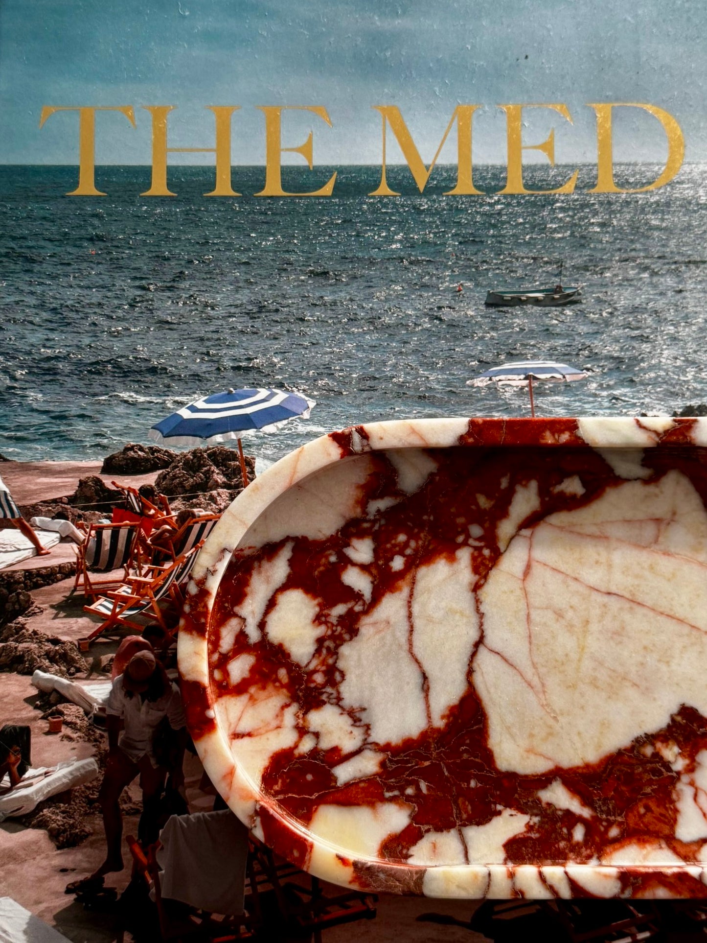 Calacatta Red Marble Tray