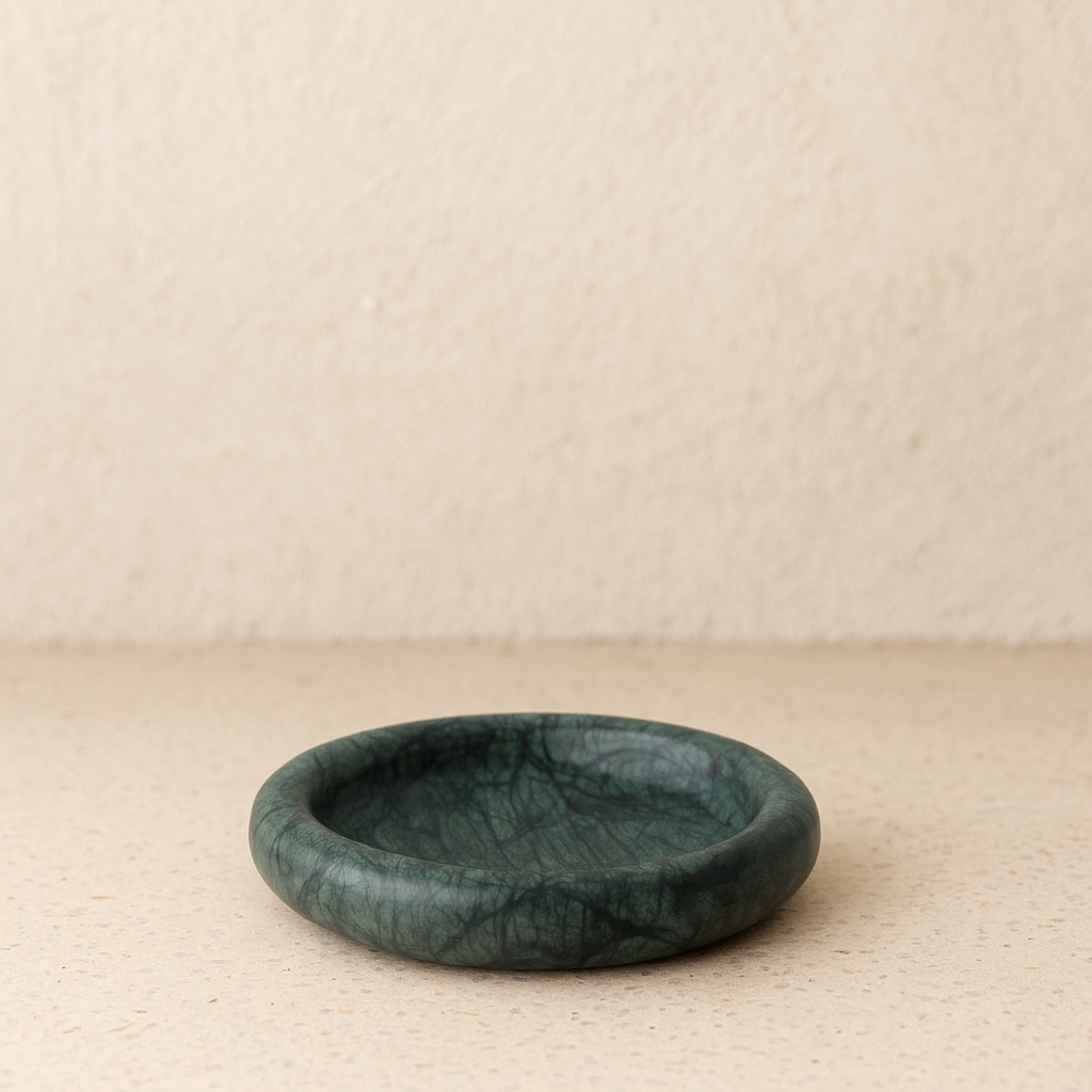 Verde Green Marble Dish