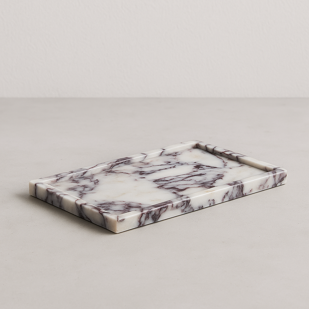 Calacatta Viola Marble Tray